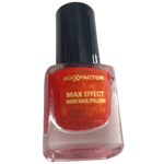 Max Factor Mini Nail Polish 10 Deep Coral Orange