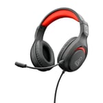 THE G-LAB Spelheadset - The G-lab Korp-yttrium-red Röd Kompatibel Med Pc, Playstation, Xbox