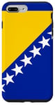 Coque pour iPhone 7 Plus/8 Plus Bosnie-Herzégovine Drapeau Cadeau pour les Bosniaques