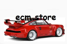 SOLIDO Voiture Miniature Porsche Carrera RS Echelle 1:18 RWB Bodykit Red Sakura