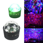 Mini Lampe de Scène 3W Lumière de Stade Eclairage Soirée Mini Projecteur Spot RGB/GVB LED pour KTV, Bar, DJ Disco Commande Sonore