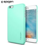 For iPhone 6S Plus / 6 Plus Case, Spigen Thin Fit Protective Cover - Green Mint