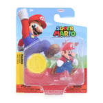 Super Mario World of Nintendo 2.5 Inch Figure Mario with Coin