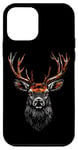 Coque pour iPhone 12 mini Bois de Cerf Chasse Chevreuil Cerf Rouge Bois de Cerf