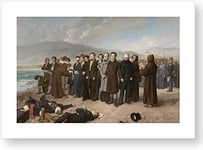 Official Reproduction of the Prado Museum "Shooting of Torrijos and their companions on the beaches of Malaga"