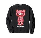 Gloomy Bear Naughty Grizzly Anime Fan Edgy Fantasy Gamer Sweatshirt