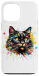 iPhone 13 Pro Max Splash Art York Chocolate Cat Case