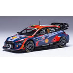 [FR] Ixo Model HYUNDAI I20 N WRC N.11 CENTR.EUROP.RALLY 2023 NEUVILLE-WYDAEGHE 1