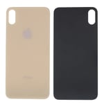 VITRE ARRIERE COMPATIBLE POUR APPLE IPHONE XS MAX GOLD OR