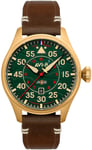 AVI-8 AV-4097-04 Hawker Hurricane Vihreä/Nahka Ø46 mm