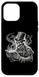 iPhone 12 Pro Max Carols Black Dark Goth Skeleton Christmas Women Men Case