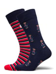 Polo Ralph Lauren Underwear Polo Bear Trouser Sock 2-Pack Multi/patterned