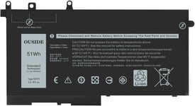 93Ftf Batterie Pour Dell Latitude 5280 5480 5580 5590 5490 5288 5290 5488 E5280 E5480 E5580 E5490 E5590 E5290 Precision 15 3520 3530