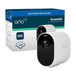 Arlo Essential spotlys kamera, hvit