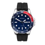 Sekonda Mens 44mm Sports Divers Watch Day/ Date  1580 Blue Dial Resin RRP £39.99