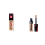 L'Oréal Paris - Fond de Teint Fluide Infaillible 24h Fresh Wear - Teinte : Sable Doré (200) - 30 ml & Infaillible More Than Concealer – Correcteur et Fond de Teint 2 en 1 (326) Vanille 11ml