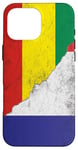 Coque pour iPhone 16 Pro Max Drapeaux France et Bolivie - Bolivien français