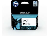 Genuine HP 963 Black Ink Cartridge for HP Officejet Pro 9015e Printer, 3JA26AE