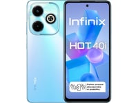 Infinix Hot 40I 16,7 Cm (6,56&Quot ) Hybrid Dual Sim Android 13 4G Usb Type-C 8 Gb 256 Gb 5000 Mah Blå