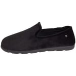 Chaussons Isotoner  Chaussons Charentaises homme  Ref 54588 Noir