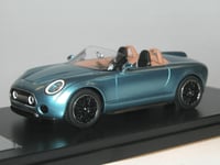 MINI SUPERLEGGERA VISION CONCEPT CAR 2014 BLUE METAL PREMIUM X PR0480 1/43 RESIN