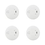 4 x Aico Ei146E Smoke Alarms Mains/Battery Optical /Photoelectric