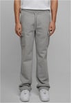 Urban Classics Heavy Straight Leg Cargo Sweatpants (grey,M)