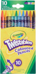 Crayola Wallet Of 10 Twistable Pencils