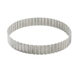 De Buyer Perforated Fluted Stainless Steel Tart Ring 200mm