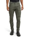 G-STAR RAW Men's Rovic Zip 3D Regular Tapered Pants, Grey (Gunmetal Ns D02190-5126-h010), 38 W/32 L