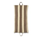 Ferm Living - Strand Folding Mat - Carob Brown/Parchment - Dynor och kuddar - Brun