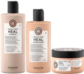 Maria Nila Head & Hair Heal Shampoo 350ml + Conditioner 300ml + Masque 250ml Trio