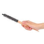 Small Round Hair Brush Comb With Nylon Bristle For Thin Short Hair Styling