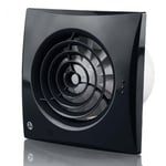 Blauberg 125mm Calm Extractor Black Fan PIR - CALMBLACK125IR