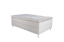 Venture Design Furudal kontinentalsäng Beige Sammet 120 cm Fast