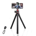 COMAN MT-40 Mini Octopus Flexible Trépied Pour Téléphone DSLR Caméra Stand Avec Télécommande Pour iPhone 15 14 Pro Max Support De Téléphone - Type MT-40 Tripod