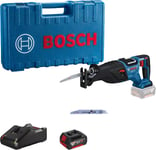 Batteridrevet tigersag Bosch GSA 185-LI; 18 V; 1x5,0 Ah batt.