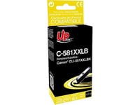 Uprint With Uprint Compatible Ink/Ink With Cli-581Bk Xxl Black 11.7Ml C-581Xxlb Extra Large Capacity For Canon Pixma Tr7550, Tr8550, Ts61