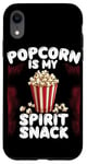 Coque pour iPhone XR Popcorn is My Spirit Snack Popcorn