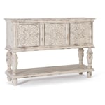 Console Bois Blanc 148x44x103cm