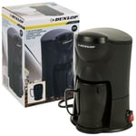 Dunlop 12v Travel Coffee Machine Maker Cigarette Plug Car Van Truck Camper Auto