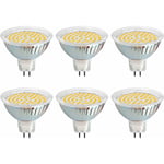 Beijiyi - Ampoule GU5.3 led 12V 3W Blanc Chaud 3000K, Ø50mm, Équivalent GU5.3 30W , 300LM, ac/dc 12V MR16 GU5.3 Spot led Encastrable pour Jardin