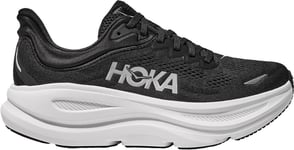 Hoka One One Bondi 9 Wide W Löparskor Black/White, USL 9,5