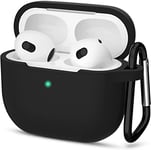 Compatible avec AirPods 3 Case, Housse de Protection en Silicone pour AirPods 3e génération Case, Charge sans Fil