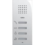 Interphone audio - GIRA - AP SYSTEM 55 125003 - Blanc - Filaire - Volume réglable - Objet connecté