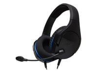 HyperX Cloud Stinger Core PS4 Headset Gaming Over Ear -kuulokkeet langalliset musta/sininen Äänenvoimakkuuden säätö, mikrofonin mykistäminen asetukse