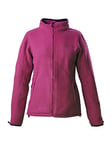 DEPROC-Active Veste pour Femme lammfleece teddyfleece Veste 44 Violet - Violet