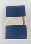 BN Moleskine Volant Blank Notebook, Set of 2, 13 x 21 cm - Mid & Navy Blue