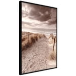 Plakat - Distant Dune - 30 x 45 cm - Sort ramme