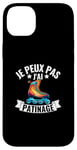 Coque pour iPhone 14 Plus Je Peux Pas J'ai Patinage Artistique Patin A Glace Humour